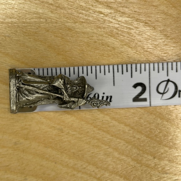 Vintage Ral Partha Pewter Dindaelus Wizard With Staff 03-063 By R. Charrette - Picture 7 of 8